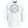 Eight Knot Button Chef Coat with Thermometer Pocket Thumbnail