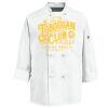 Eight Knot Button Chef Coat with Thermometer Pocket Thumbnail