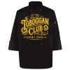 Ten Pearl Button Black Chef Coat Thumbnail