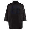 Black Knot Button Chef Coat Thumbnail